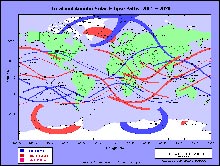 NASA Eclipse Path map